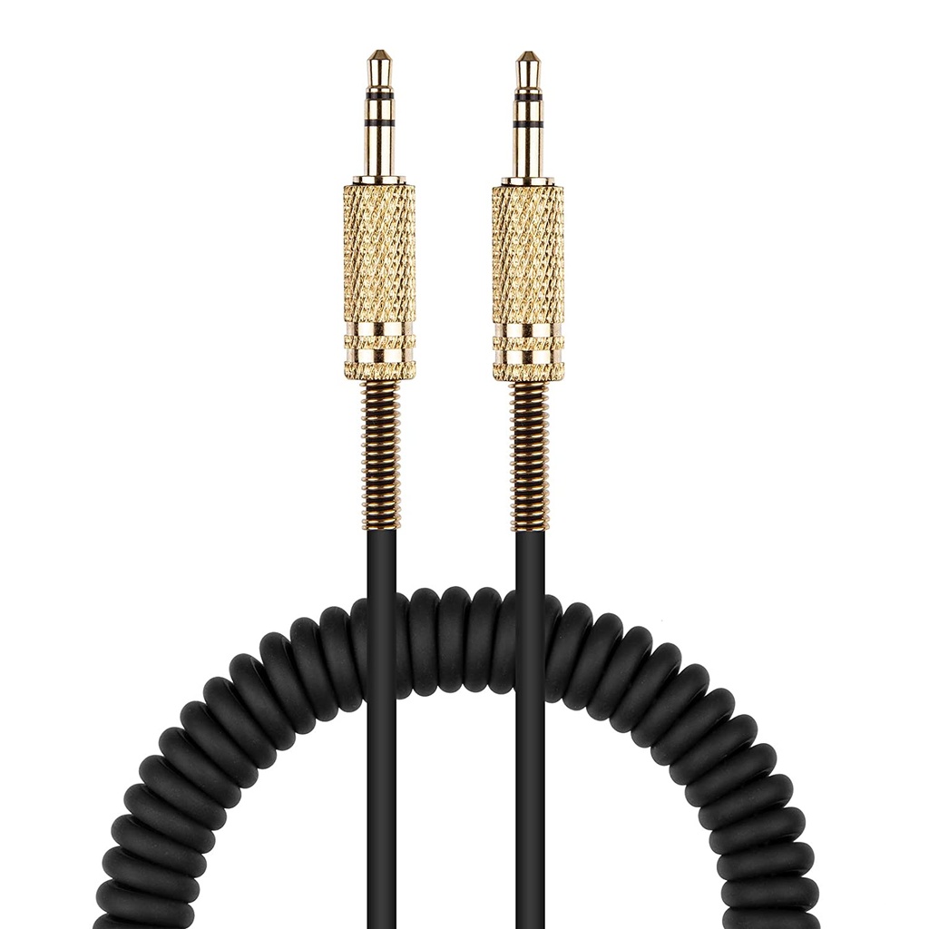 Cable auxiliar para coche, cable de audio estéreo de 3,5 mm macho a macho, cable  auxiliar de repuesto para Alexa Dot, auriculares, estéreo del hogar,  altavoz, iPhone, iPad 1M DE LARGO_WIR-35M 3M
